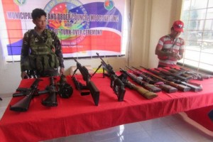 29 more unlicensed arms surrendered in Sultan Kudarat, Maguindanao